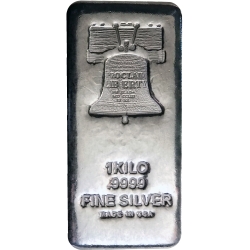 1 Kilo SD Bullion Proclaim Liberty Silver Bar 1 Kilo SD Bullion Proclaim Liberty Silver Bar