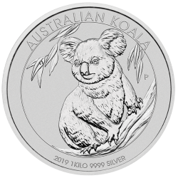 2019 Perth Mint Koala Silver 1 Kilo 2019 Perth Mint Koala Silver 1 Kilo