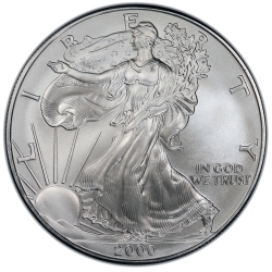 2000 American Silver Eagle Coin