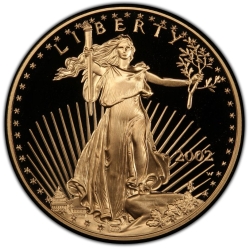 2002 1 oz American Gold Eagle Proof Coin