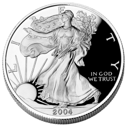 2004 American Silver Eagle Proof 2004 American Silver Eagle Proof