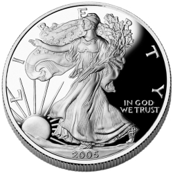 2005 American Silver Eagle Proof