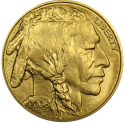 2006 1 oz Gold Buffalo Coin in Air-Tite - First Year of Issue 2006 1 oz Gold Buffalo Coin in Air-Tite - First Year of Issue