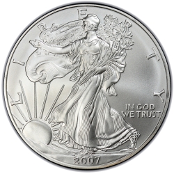 2007 Silver American Eagle Coin