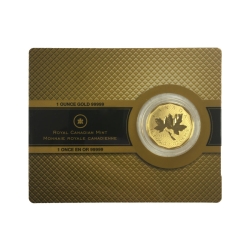2008 Canadian Gold Maple Leaf .99999 1 oz BU In Assay Card 2008 Canadian Gold Maple Leaf .99999 1 oz BU In Assay Card