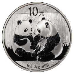 2009 Chinese Silver Panda 1 oz BU
