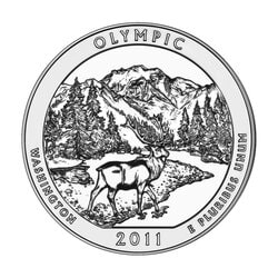 2011 Silver 5 oz Olympic America The Beautiful