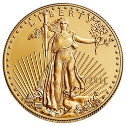 2011 1 oz American Gold Eagle Coin BU 2011 1 oz American Gold Eagle Coin BU