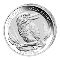 2012 1 oz Australian Kookaburra Silver Coin 2012 1 oz Australian Kookaburra Silver Coin