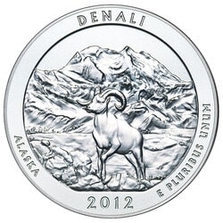 2012 Silver 5 oz Denali America The Beautiful 2012 Silver 5 oz Denali America The Beautiful