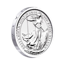 2013 1/4 oz S.S. Gairsoppa (Ship Wrecked) Britannia Silver Coin 2013 1/4 oz S.S. Gairsoppa (Ship Wrecked) Britannia Silver Coin