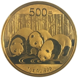 2013 1 oz Gold Chinese Panda Coin - In Original Mint Packaging