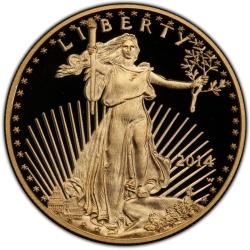 2014 1 oz American Gold Eagle Proof Coin