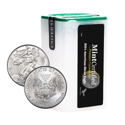 2014 1 oz American Silver Eagle MintCertified™ Premium Uncirculated | Sealed Tube 2014 1 oz American Silver Eagle MintCertified™ Premium Uncirculated | Sealed Tube