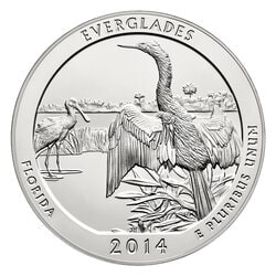 2014 Silver 5 oz ATB Everglades National Park America The Beautiful