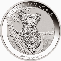 2015 1 oz Australian Koala Silver Coin 2015 1 oz Australian Koala Silver Coin