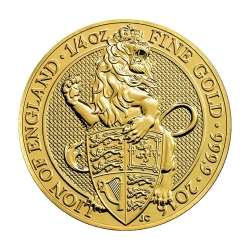 2016 1/4 oz Queen's Beasts Gold Coin - The Lion