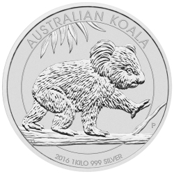 2016 1 Kilo Australian Koala Silver Coin 2016 1 Kilo Australian Koala Silver Coin