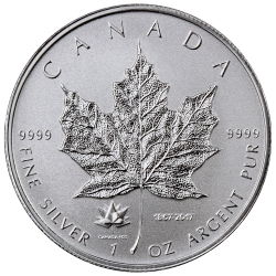 2017 Canadian Silver Maple Leaf Coin BU - 150th Anniversary Privy 2017 Canadian Silver Maple Leaf Coin BU - 150th Anniversary Privy
