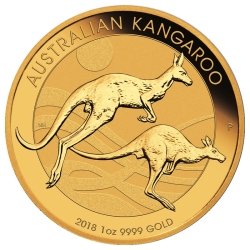 2018 Perth Mint Gold Kangaroo Coin 1 oz 2018 Perth Mint Gold Kangaroo Coin 1 oz