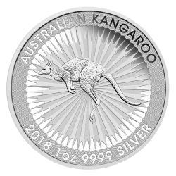 2018 Australian Kangaroo Silver Coin 1 oz 2018 Australian Kangaroo Silver Coin 1 oz