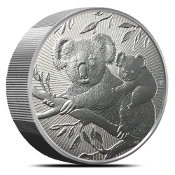 2018 10 oz Perth Mint Piedfort Koala Silver Coin  - Next Generation Series