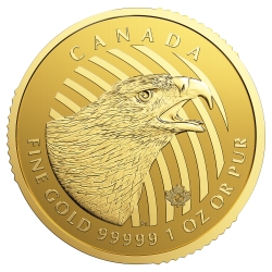 2018 RCM Golden Eagle Gold Coin 1 oz .99999 - Call of the Wild 2018 RCM Golden Eagle Gold Coin 1 oz .99999 - Call of the Wild