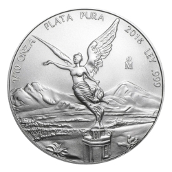 2018 Mexican Libertad Silver Coin 1/10 oz