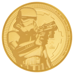 2018 Star Wars Niue Stormtrooper Gold Coin 1 oz 2018 Star Wars Niue Stormtrooper Gold Coin 1 oz