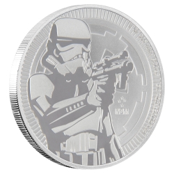2018 Star Wars Niue Silver Stormtrooper Silver Coin 1 oz