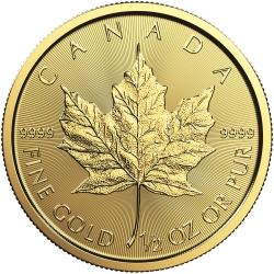 2018 1/2 oz Canadian Gold Maple Leaf Coin 2018 1/2 oz Canadian Gold Maple Leaf Coin