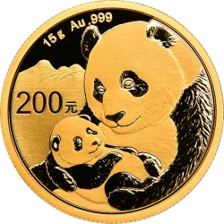 2019 15 Gram Chinese Gold Panda Coin BU 2019 15 Gram Chinese Gold Panda Coin BU