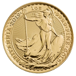 2019 Gold Britannia Coin BU 1 oz 2019 Gold Britannia Coin BU 1 oz