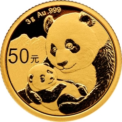 2019 3 Gram Chinese Gold Panda Coin BU 2019 3 Gram Chinese Gold Panda Coin BU