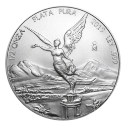 2019 Mexican Libertad Silver Coin 1/2 oz 2019 Mexican Libertad Silver Coin 1/2 oz