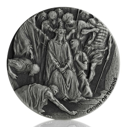 2019 2 oz Crown of Thorns Silver Coin - Biblical Series