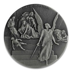 2019 2 oz The Firstborn Slain Silver Coin - Biblical Series