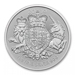 2019 1 oz Great Britain The Royal Arms Silver Coin