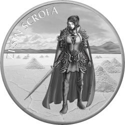 2019 South Korean ZI:SIN Scrofa Silver Coin 1 oz 2019 South Korean ZI:SIN Scrofa Silver Coin 1 oz