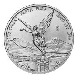 2020 1/10 oz Mexican Libertad Silver Coin 2020 1/10 oz Mexican Libertad Silver Coin