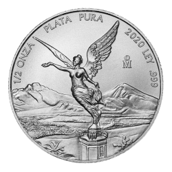 2020 1/2 oz Mexican Libertad Silver Coin 2020 1/2 oz Mexican Libertad Silver Coin