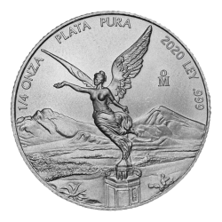 2020 1/4 oz Mexican Libertad Silver Coin 2020 1/4 oz Mexican Libertad Silver Coin