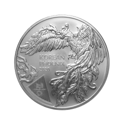 2020 1 oz South Korean Phoenix Silver Coin 2020 1 oz South Korean Phoenix Silver Coin