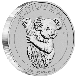 2020 1 Kilo Australian Silver Koala Coin 2020 1 Kilo Australian Silver Koala Coin