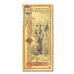Utah 25 Goldback Gold Aurum Note (24K) - Lowest Price Period