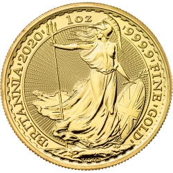 2020 1 oz Gold Britannia Coin BU 2020 1 oz Gold Britannia Coin BU