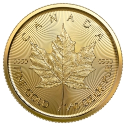 2021 1/10 oz Canadian Gold Maple Leaf Coin BU 2021 1/10 oz Canadian Gold Maple Leaf Coin BU