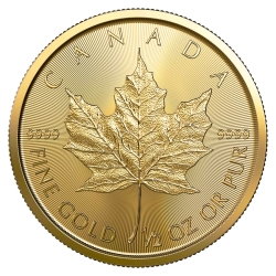 2021 1/2 oz Canadian Gold Maple Leaf Coin BU 2021 1/2 oz Canadian Gold Maple Leaf Coin BU
