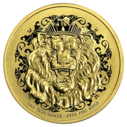 2021 1 oz Roaring Lion Proof Gold Coin