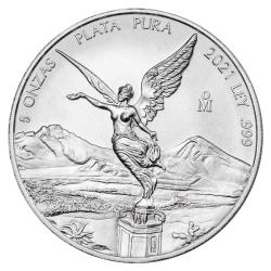 Buy 2021 5 oz Mexican Mint Libertad Silver Coin Buy 2021 5 oz Mexican Mint Libertad Silver Coin